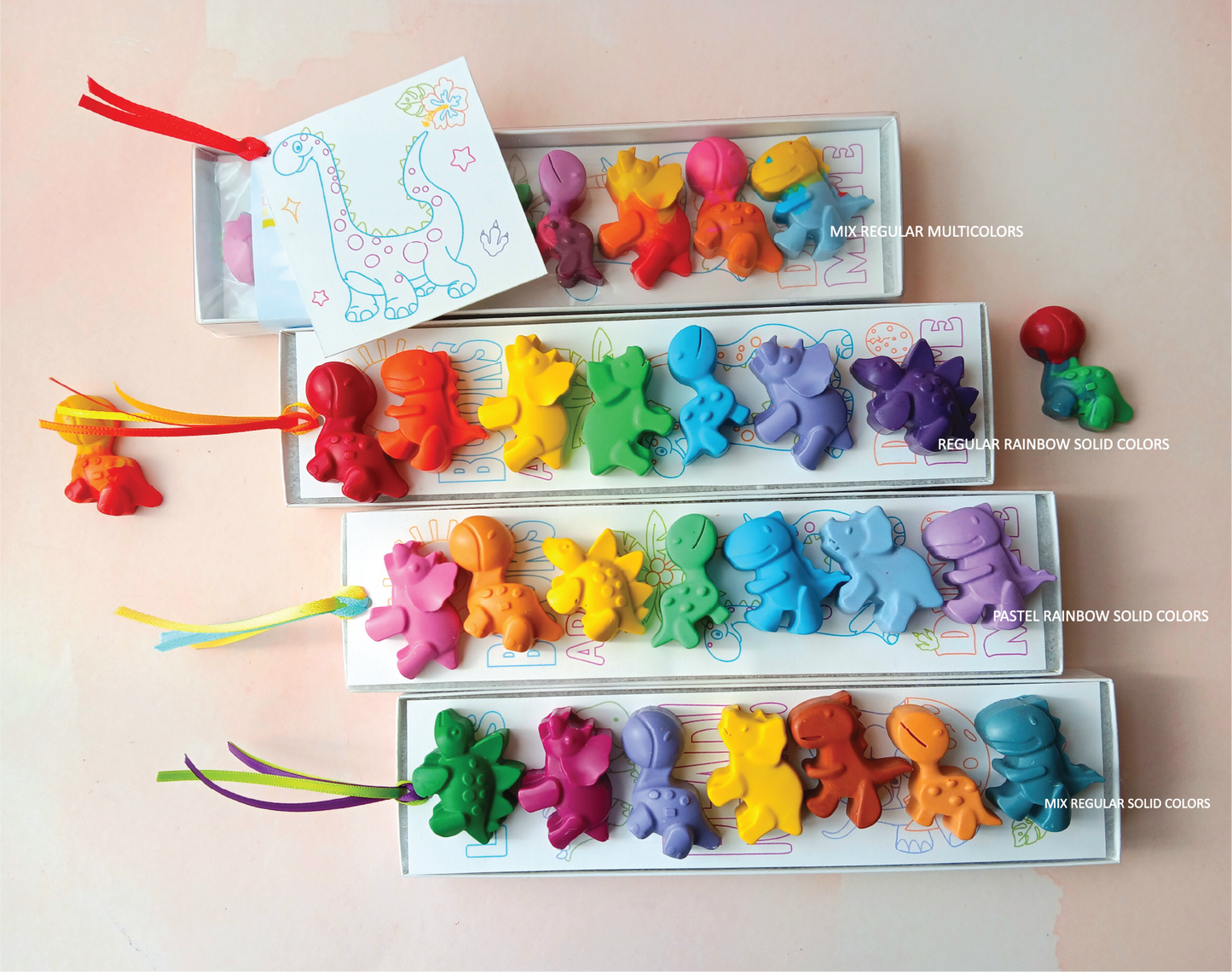 Dinosaur Crayon Party Favors