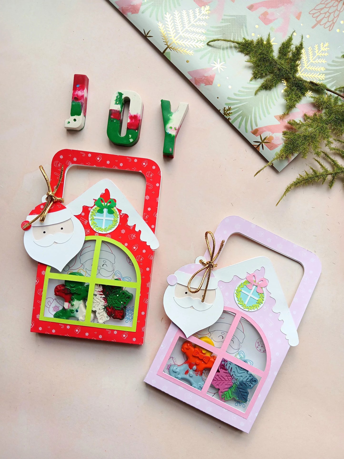 Christmas Crayon Favors | Christmas Toddler Birthday Party | Christmas Coloring Kits | Christmas Crayons Favors | Personalize Kids Crayons (Copy)