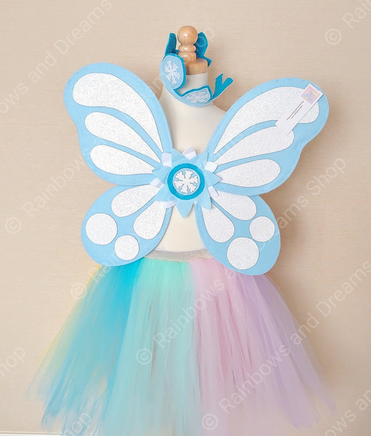 Winter Wonderland Fairy Wings
