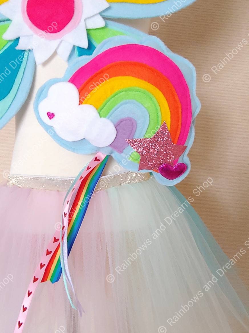 Rainbow Fairy Wings