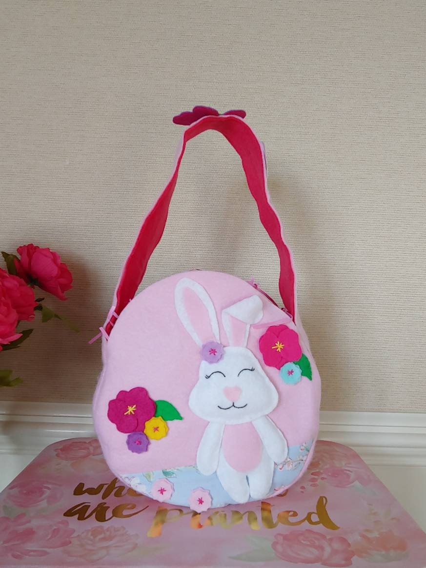 Bunny Felt Basket