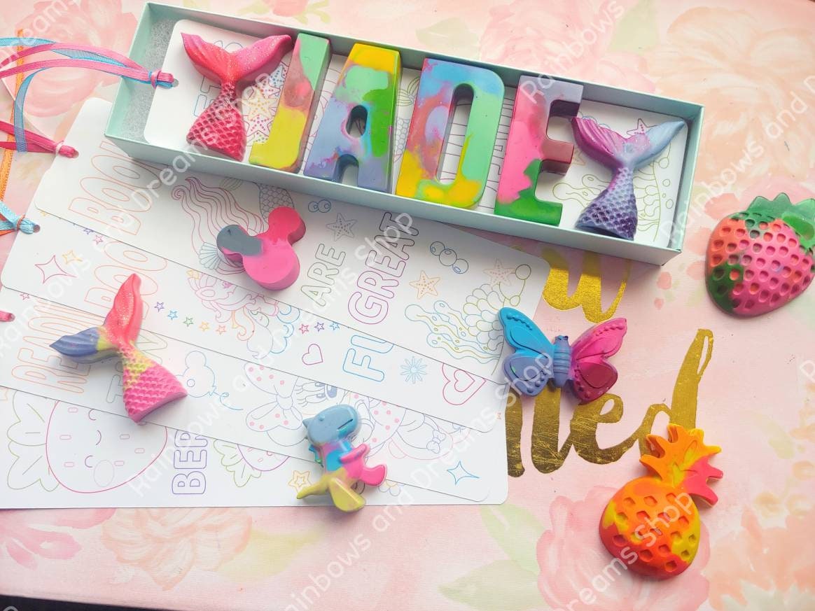 Personalized Name Crayons
