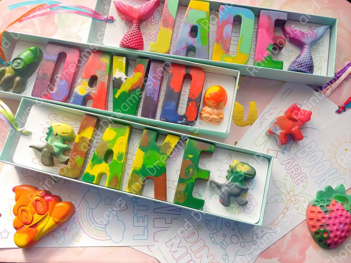 Personalized Name Crayons