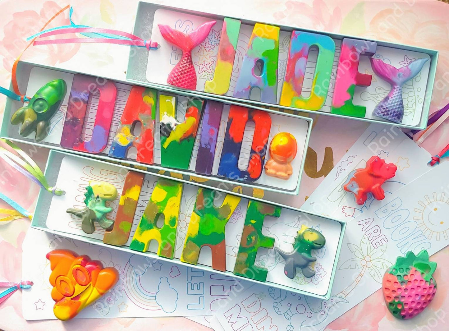 Personalized Name Crayons