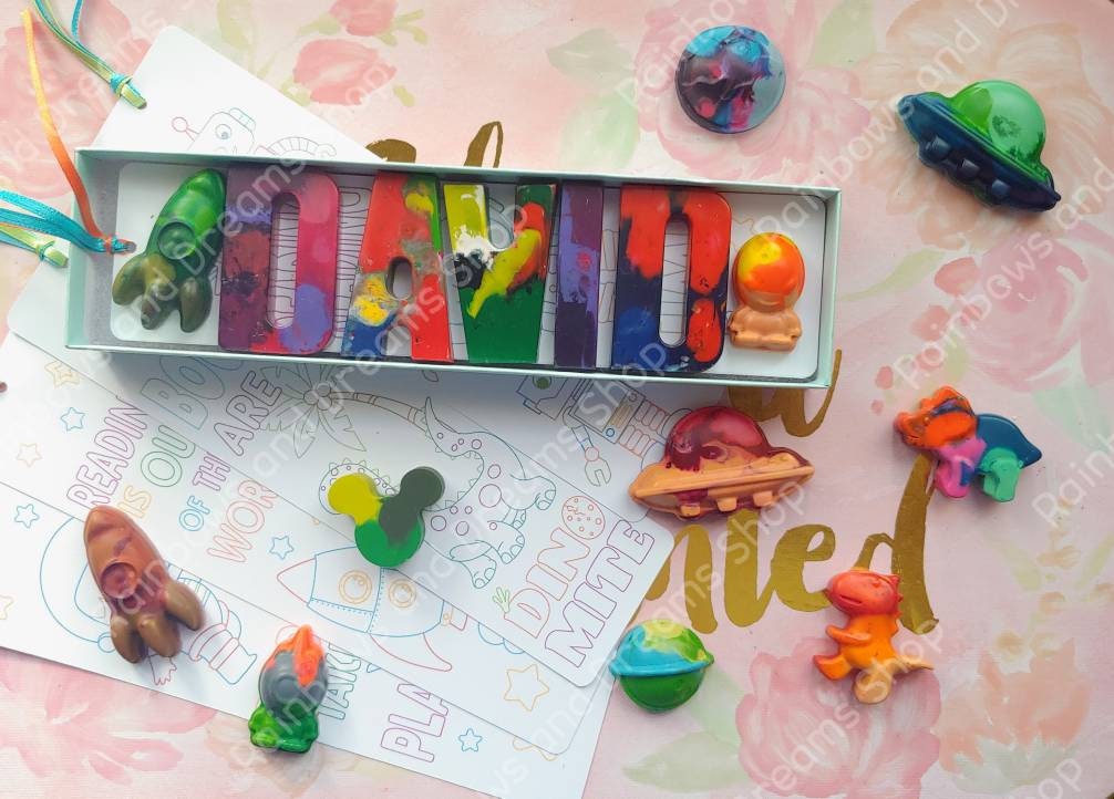 Personalized Name Crayons