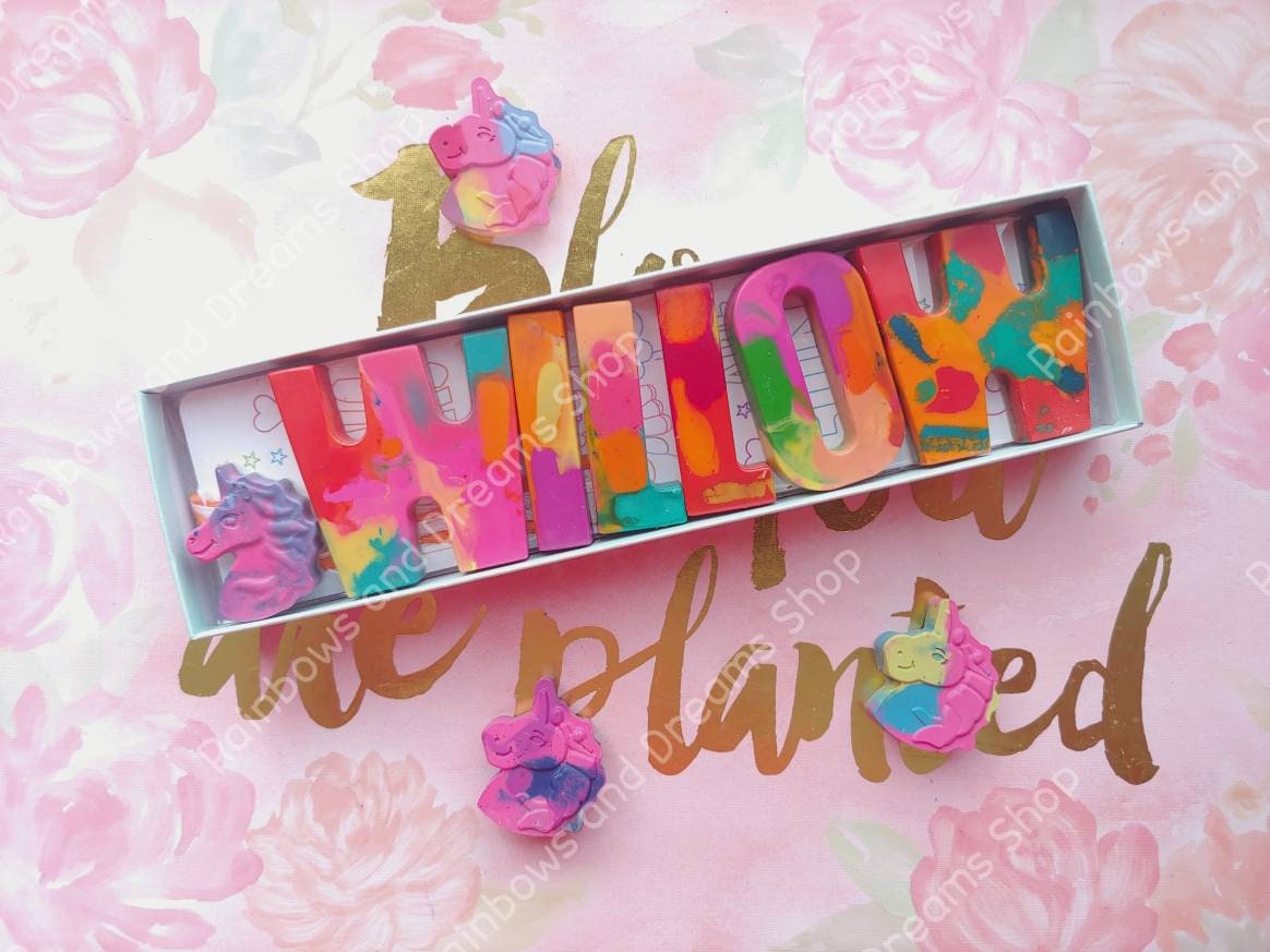 Personalized Name Crayons