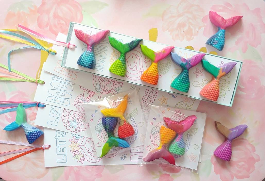 Mermaid Handcrafted Party Favors