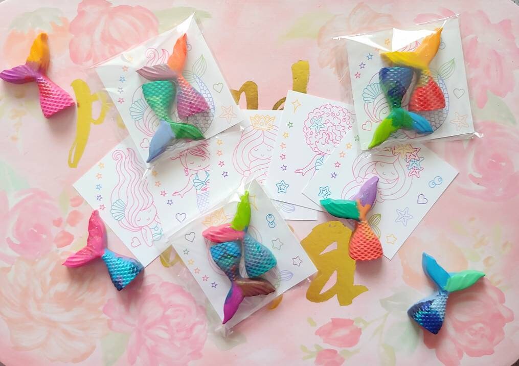 Mermaid Handcrafted Party Favors