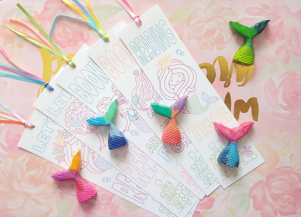 Mermaid Handcrafted Party Favors