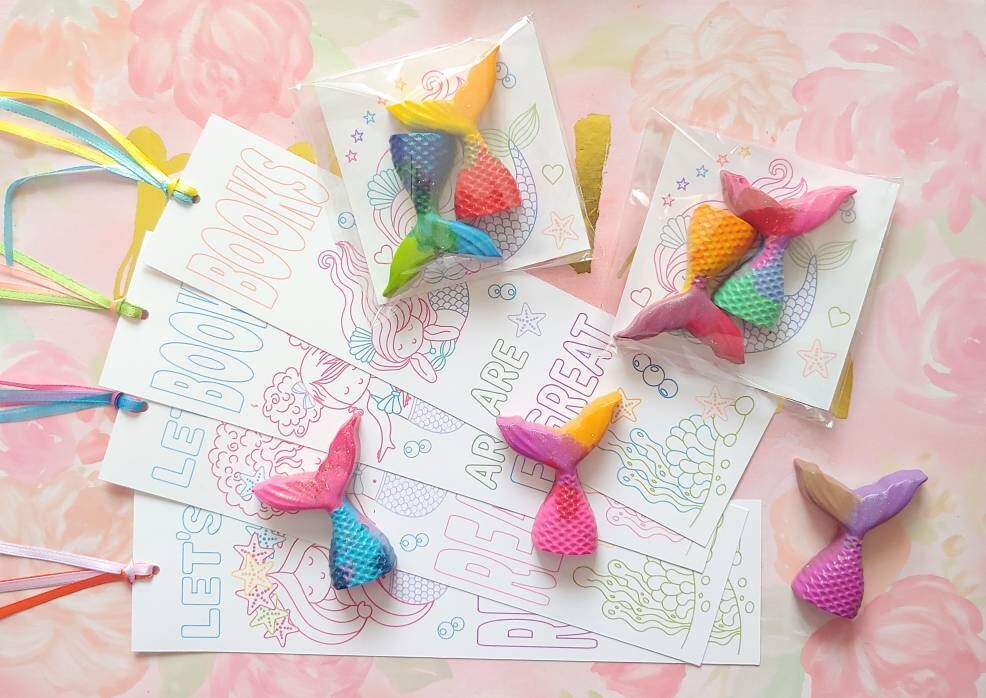 Mermaid Handcrafted Party Favors