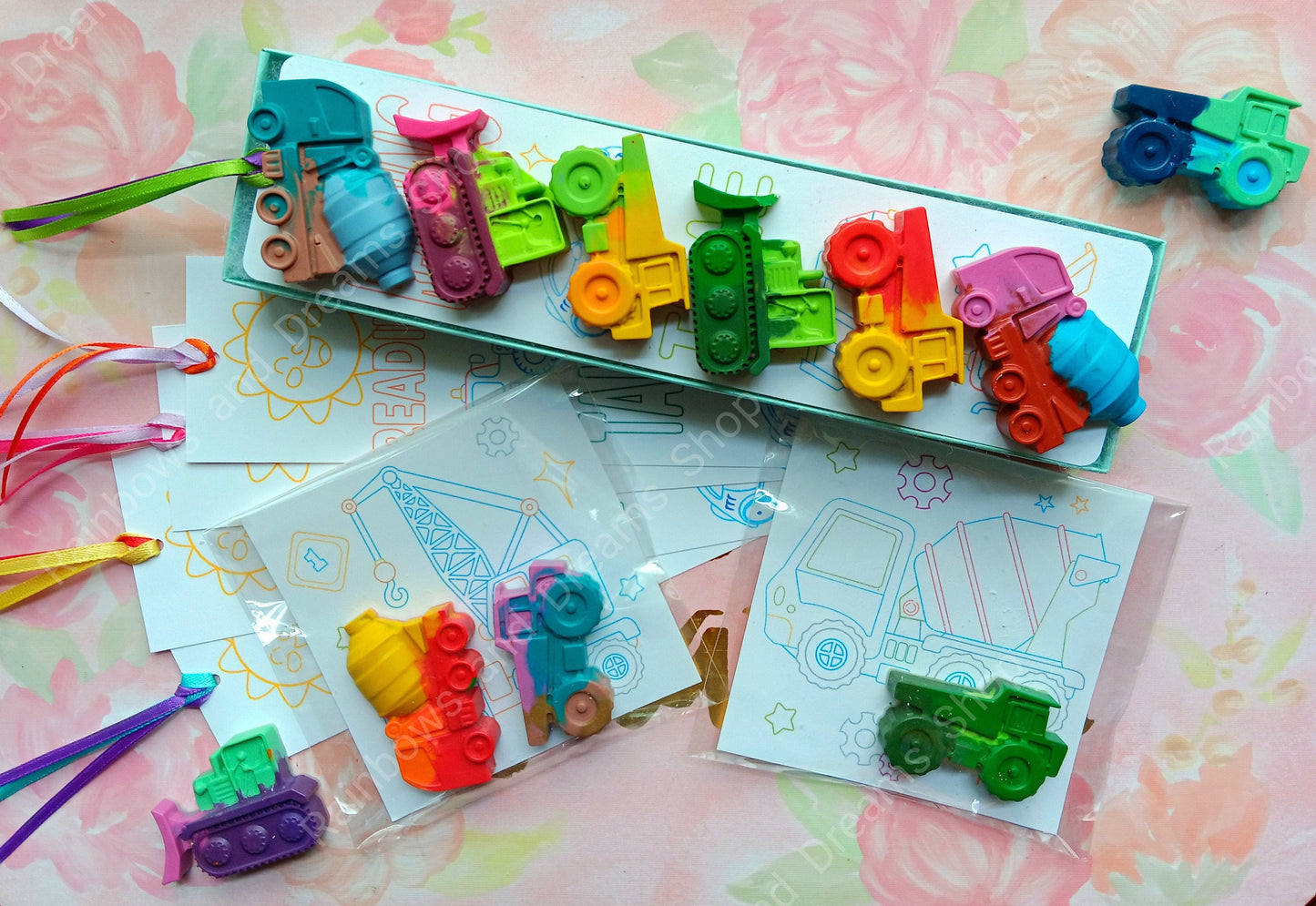 Construction Trucks Party Favors