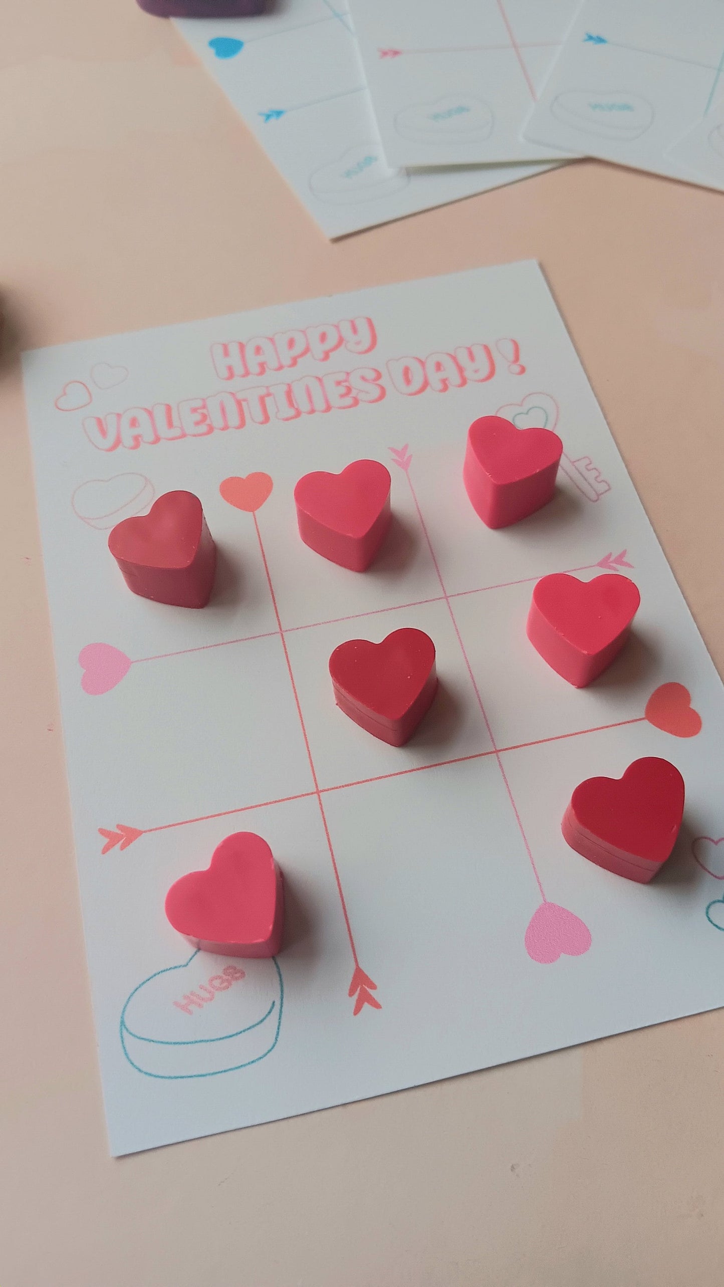 Valentine's Tic-Tac-Toe Party Favors