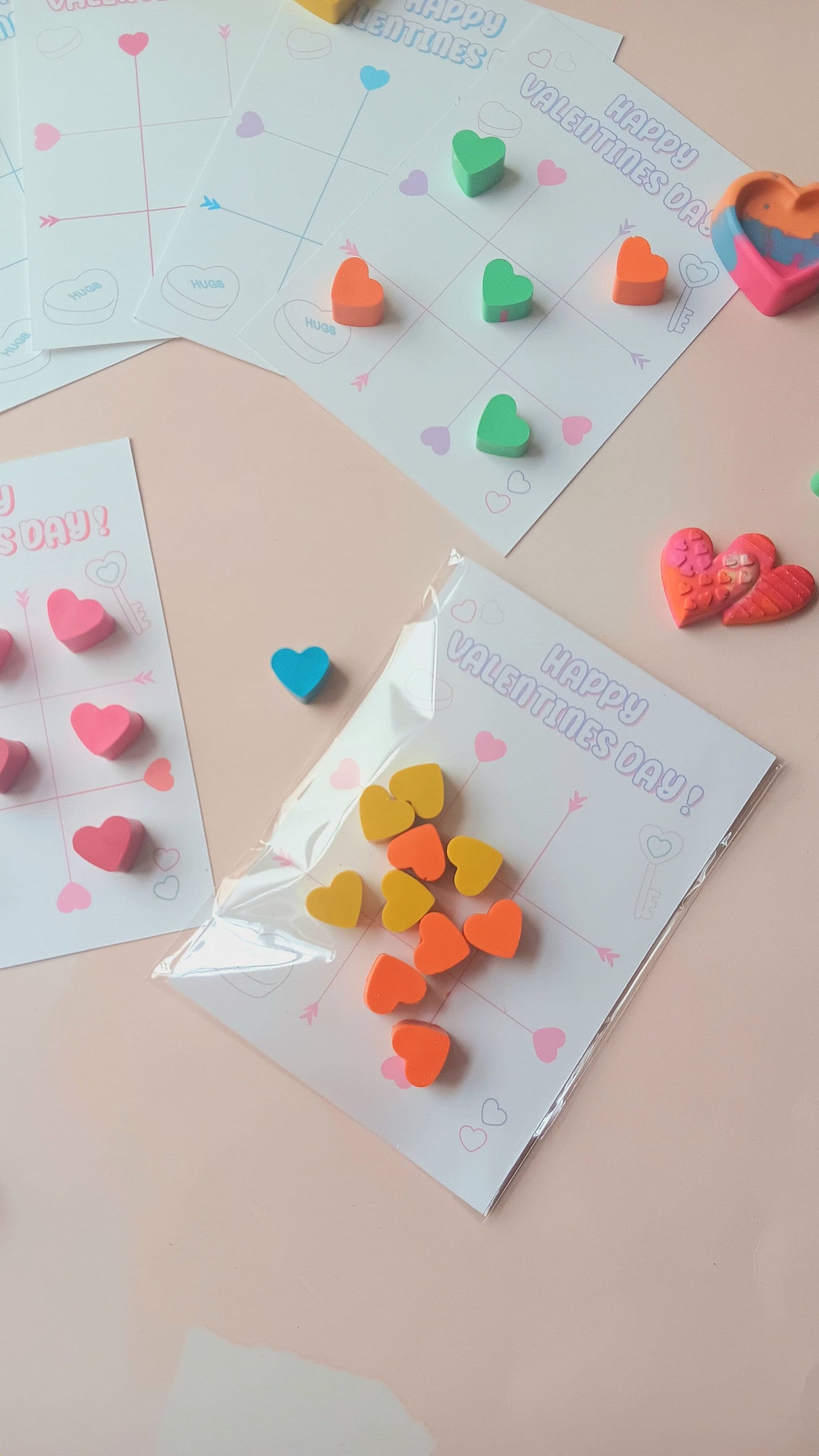 Valentine's Tic-Tac-Toe Party Favors